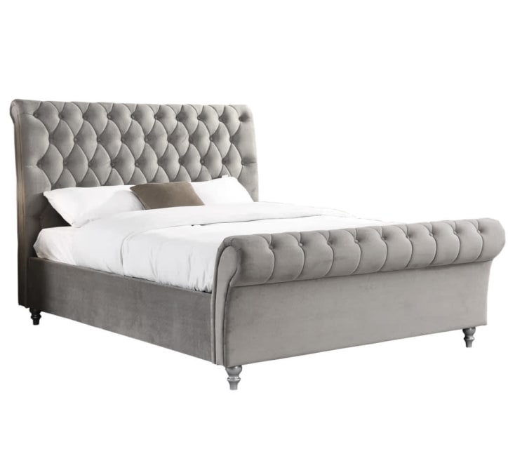 Kilkenny Bed - Silver