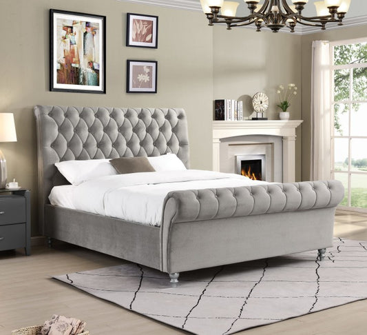 Kilkenny Bed - Silver