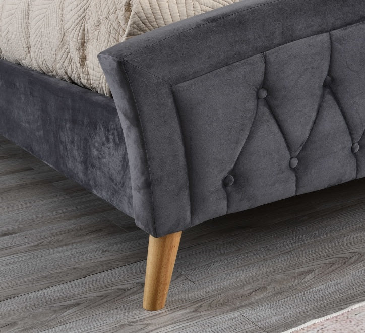 Kingston Bed - Grey