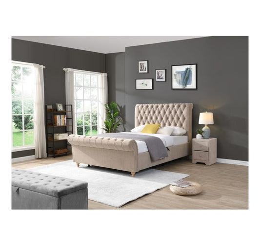 New Kilkenny Side Gas-Lift Bed - Mink