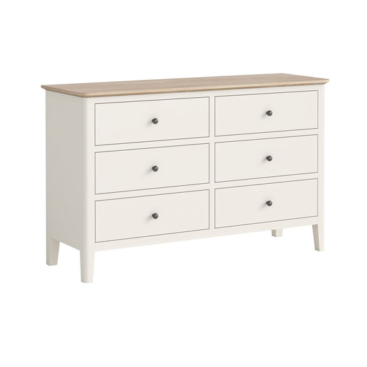 Marlow 6 Drawer Chest - Coconut