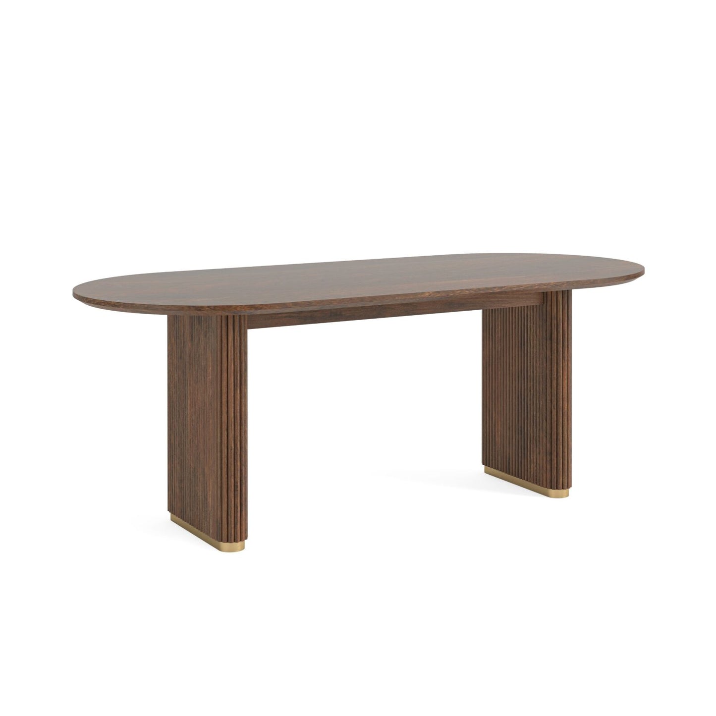 Harvard OVAL Dining Table - Wood Top