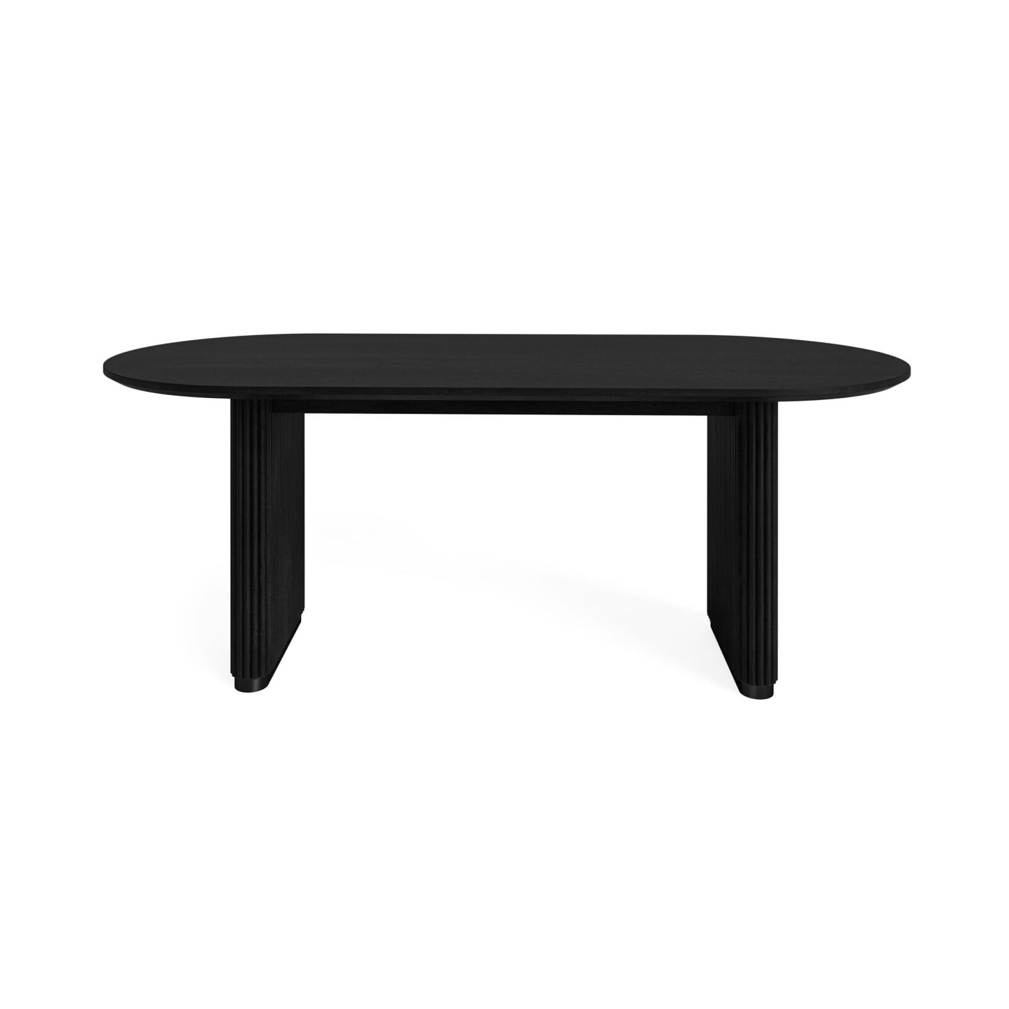 Lucas Oval Dining Table - Black