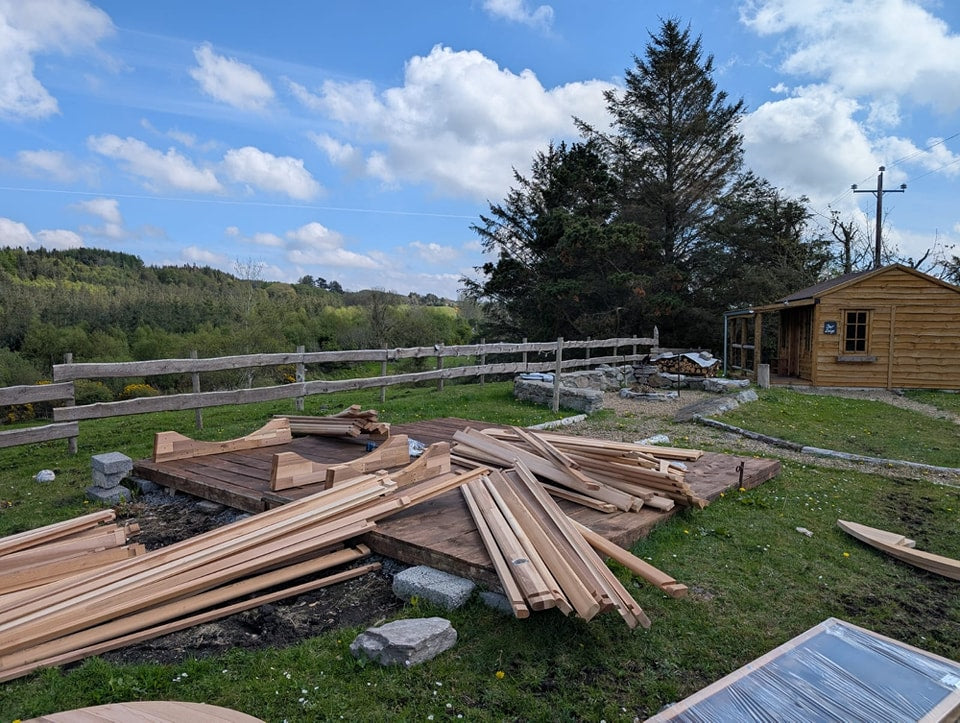 Canadian Cedar Wood-Fired Sauna 4-6 People