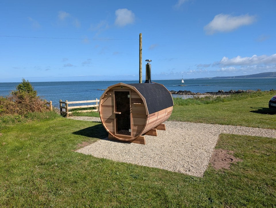 Canadian Cedar Wood-Fired Sauna 4-6 People