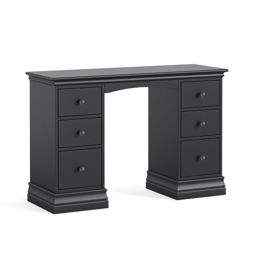 Bordeaux Large Dressing Table - Charcoal