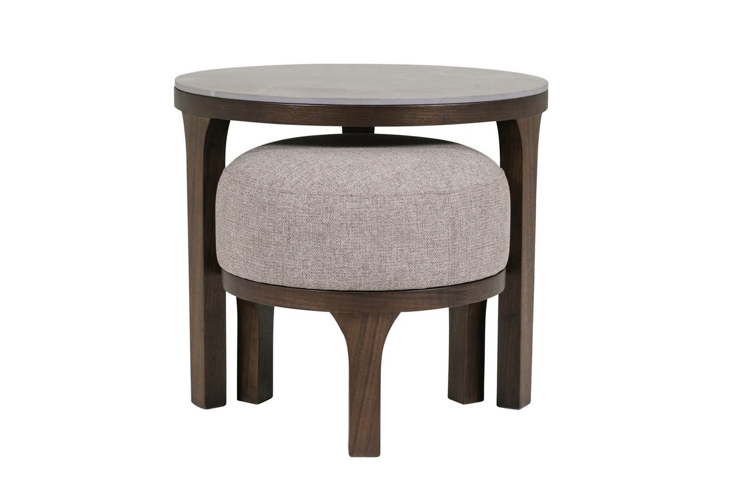 Axton Footstool - Latte