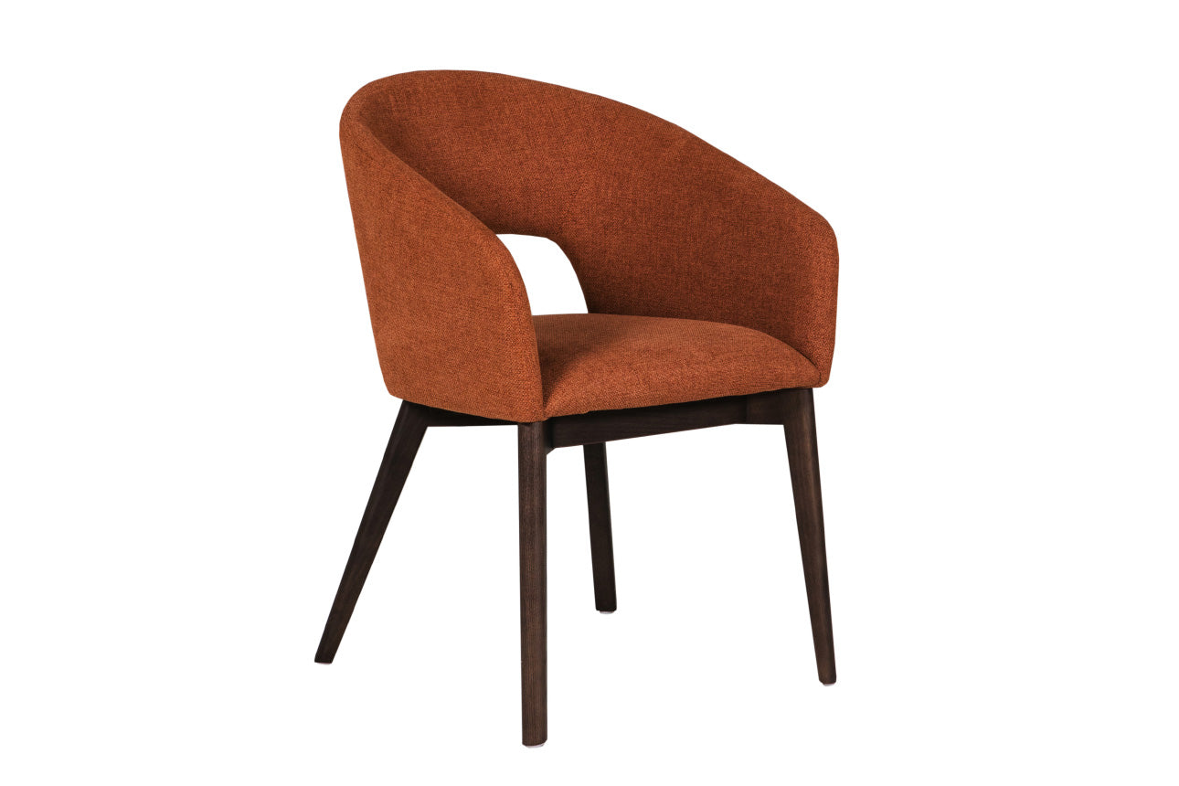 Ariya Dining Chair - Rust – J Mccourt Furniture 