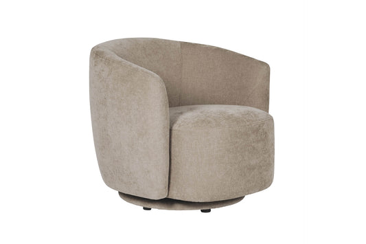 Bodhi Swivel Accent Chair -  Natural