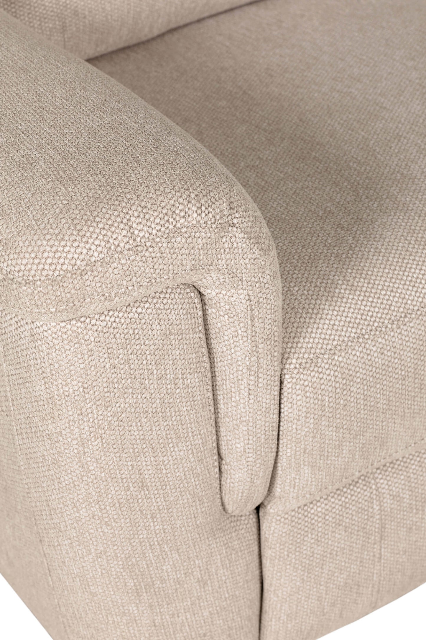 Bowie 2 Seater Fixed Sofa - Beige