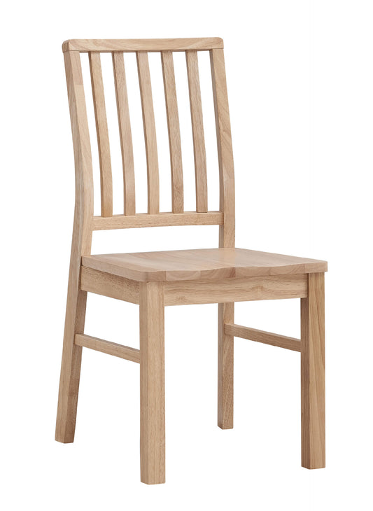 Cooper Dining Chair Solid Seat - Oak