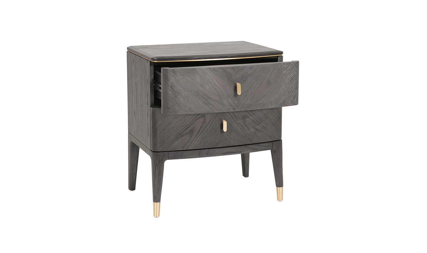 Diletta Bedside - Ebony