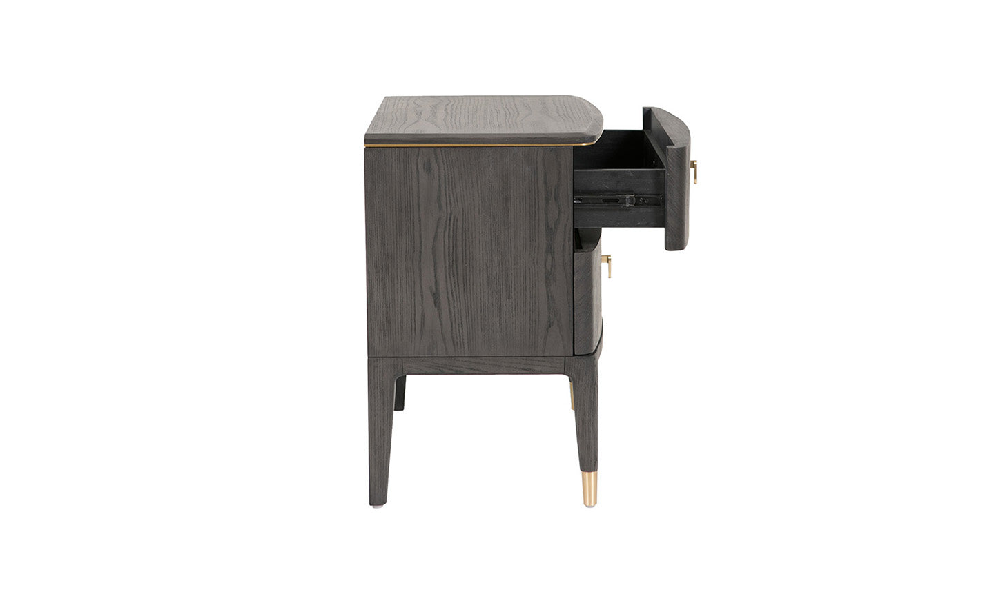 Diletta Bedside - Ebony
