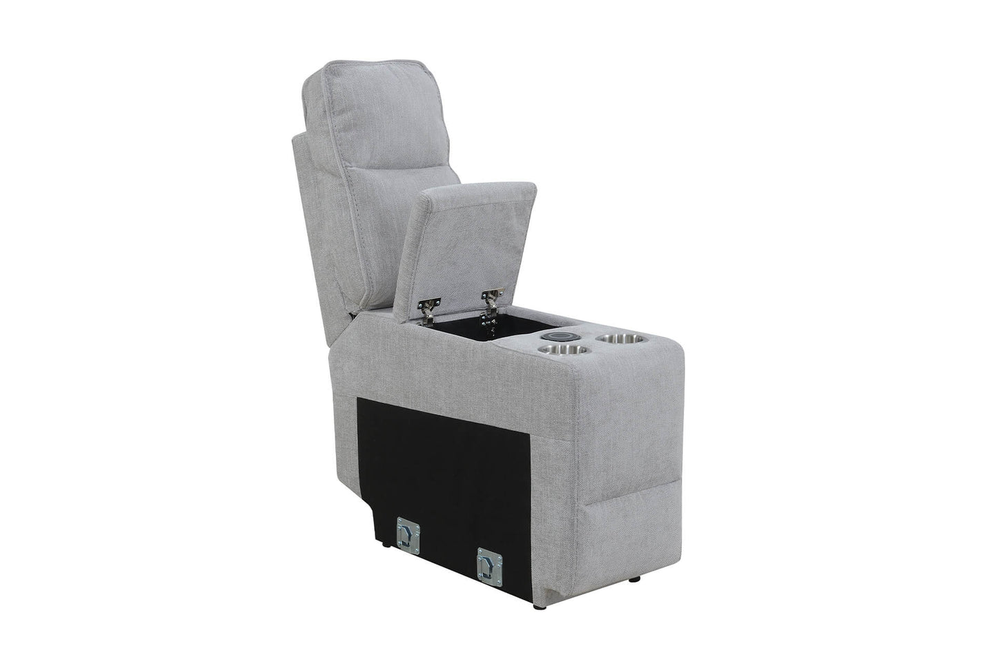 Eloise Console Sectional - Grey