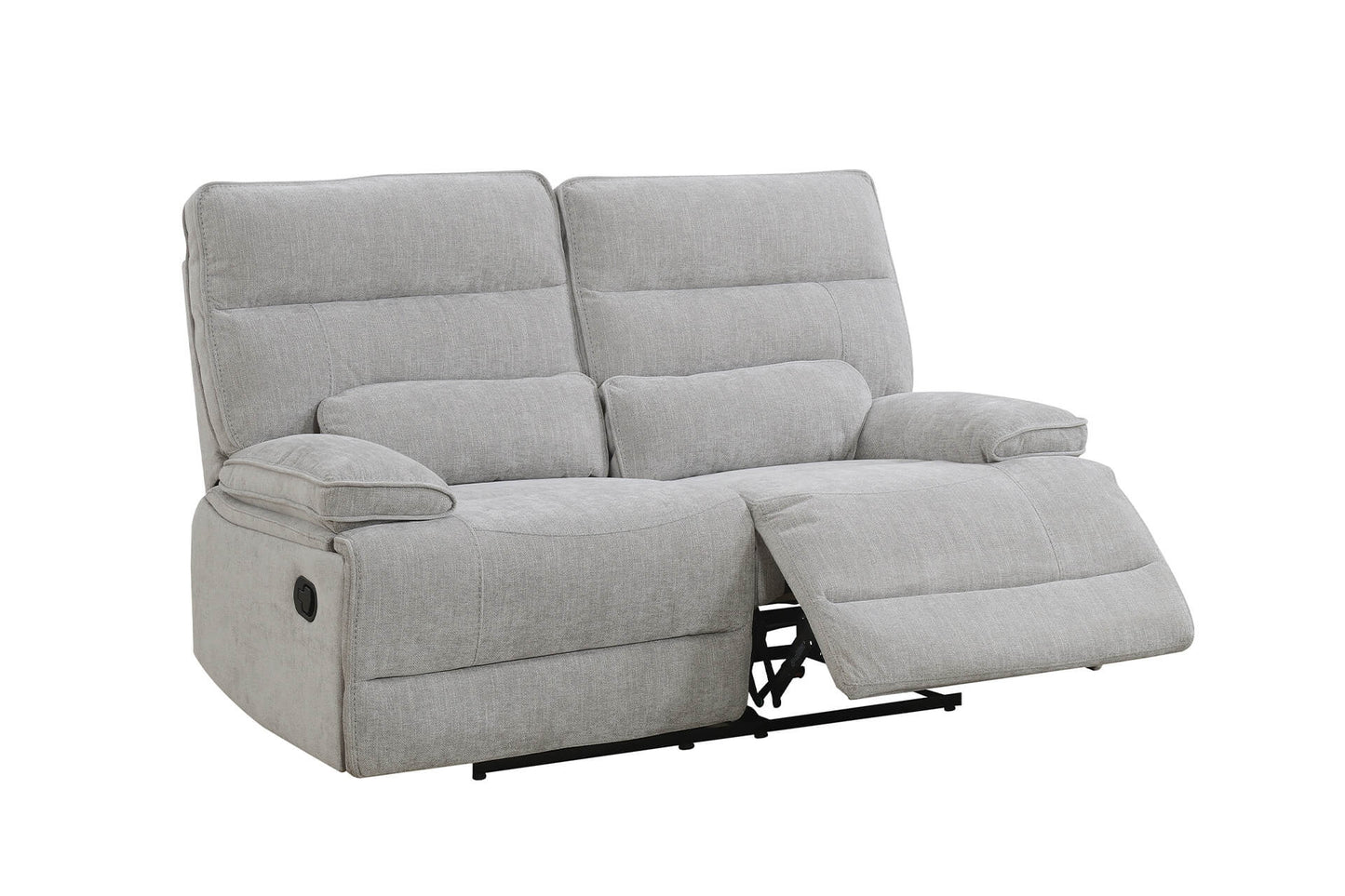 Eloise 2 Seater Manual Recliner - Grey