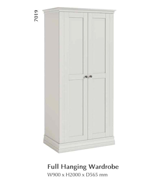 Bordeaux Full Hanging Wardrobe