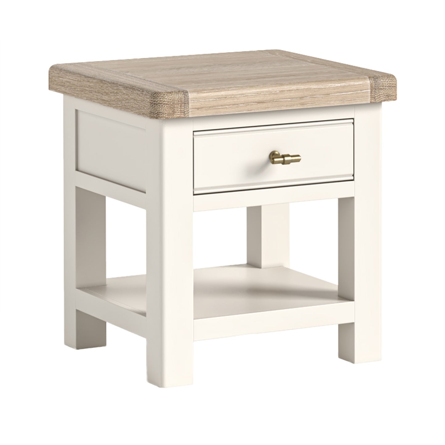 Windsor Lamp Table with Shelf