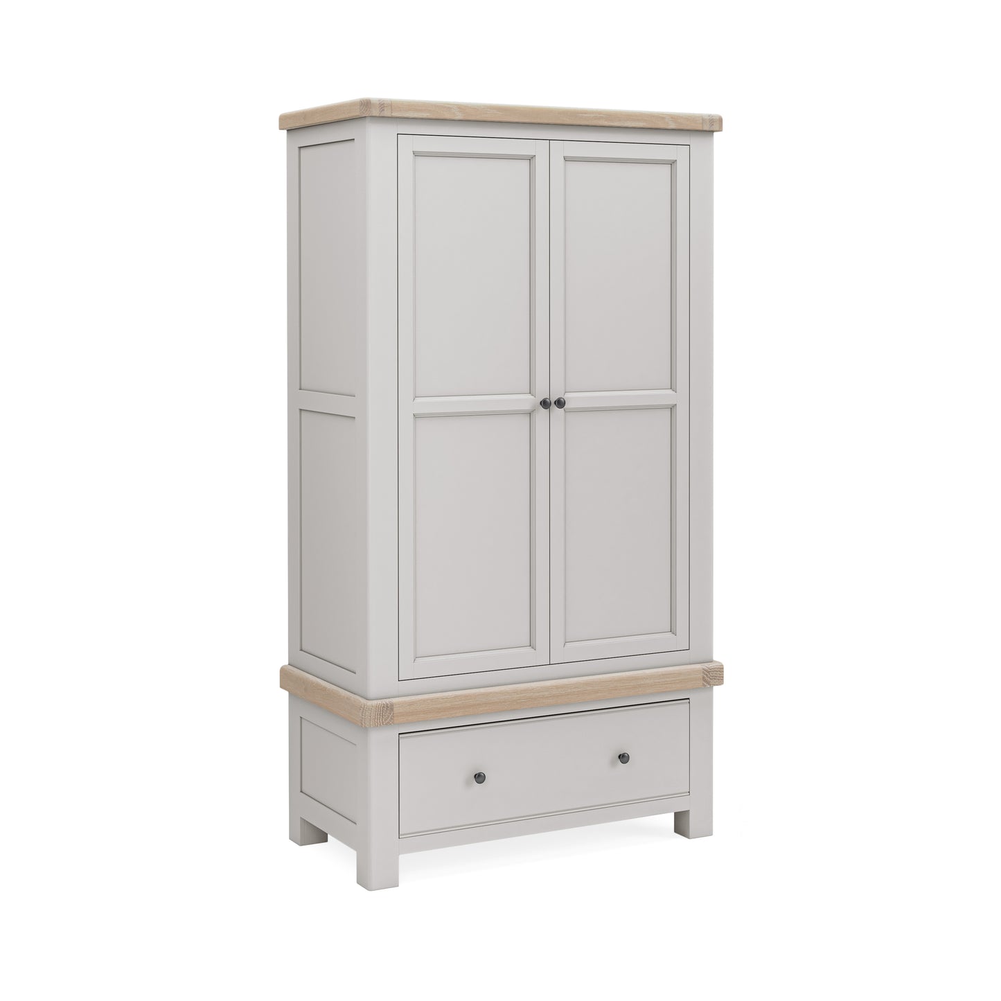 Salcombe Double Wardrobe - Stone