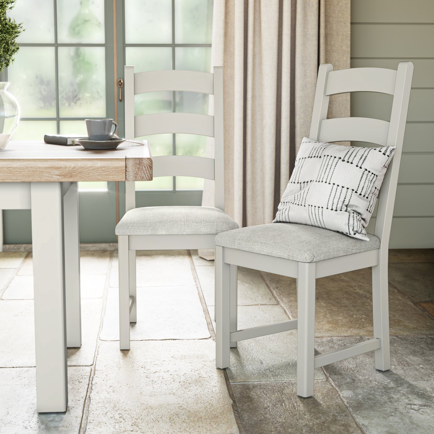 Salcombe Dining Chair - Stone