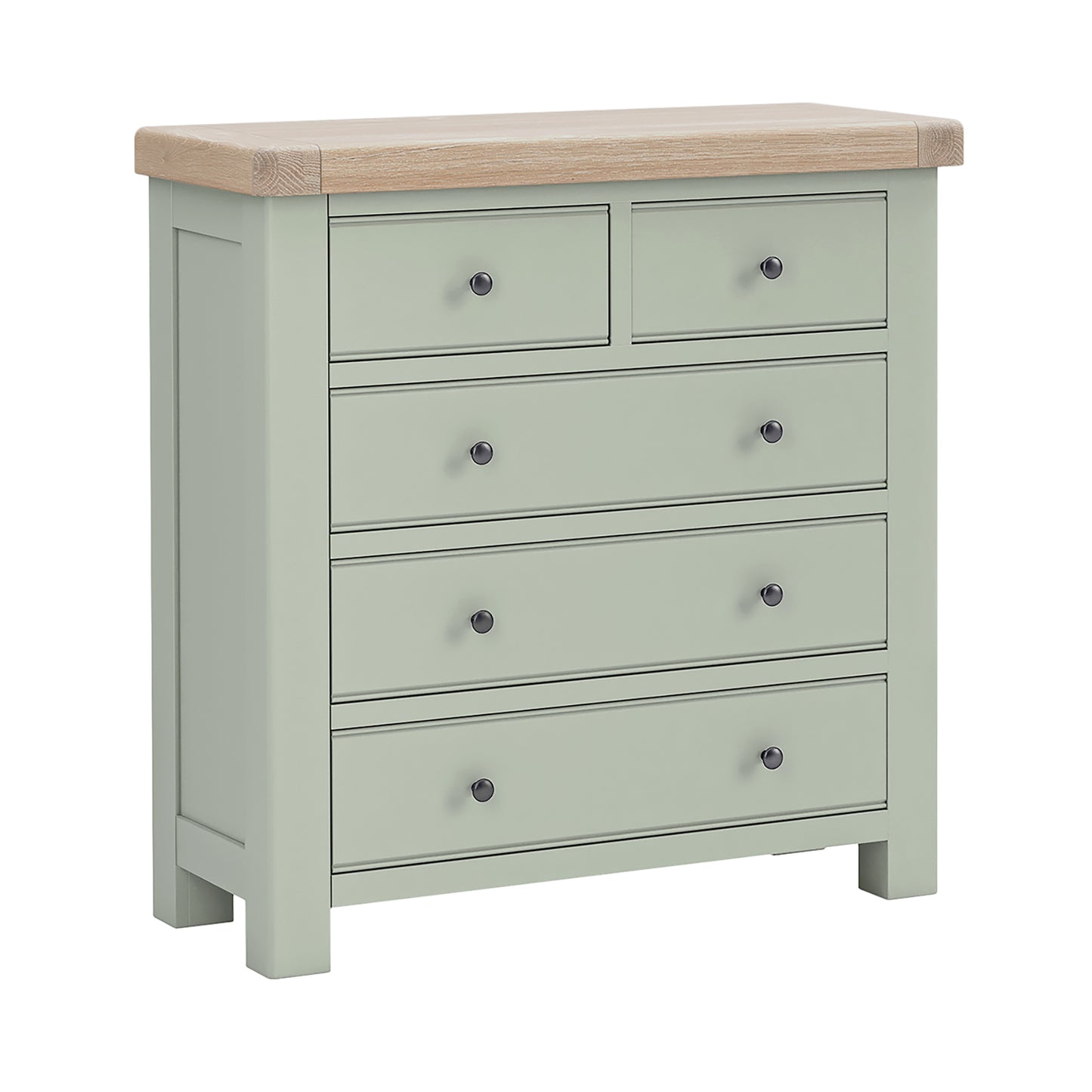 Salcombe 2 Over 3 Chest - Sage