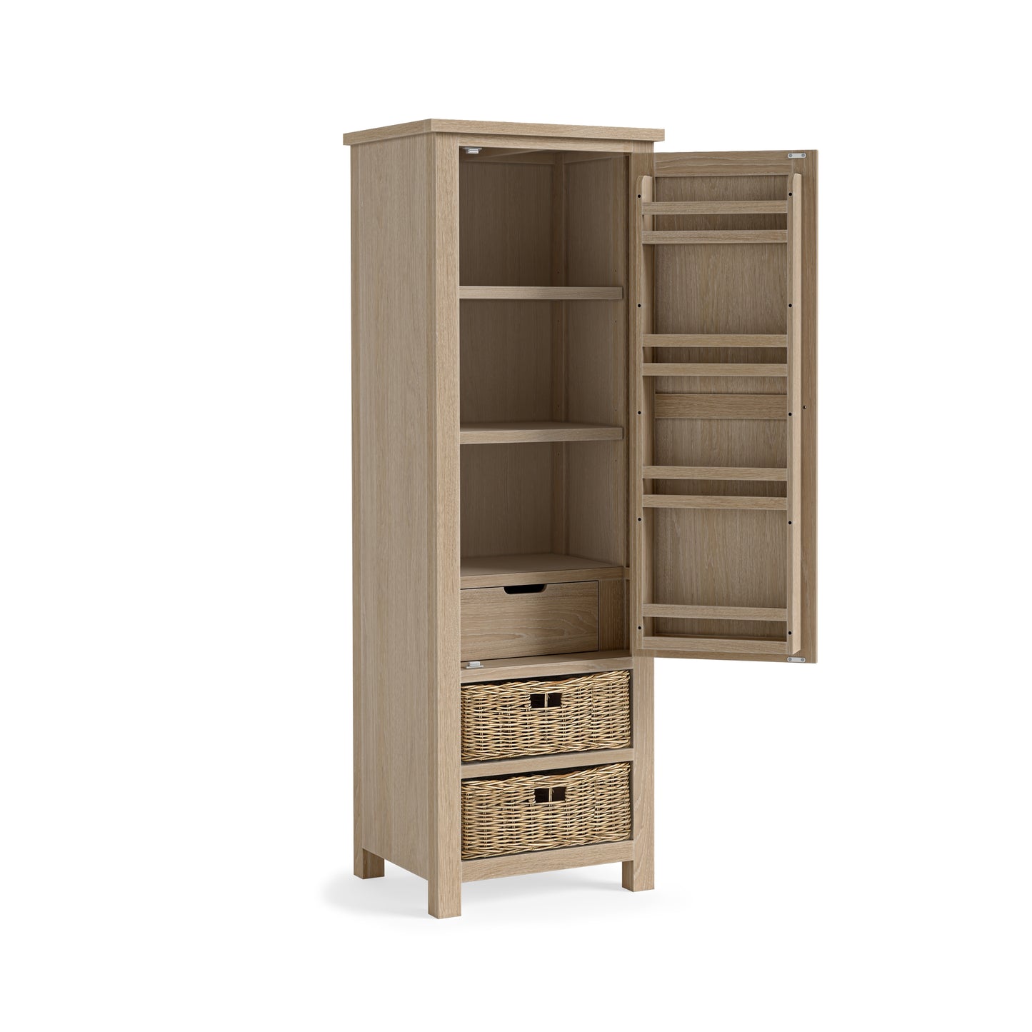 Modern Country Larder Unit - Oak