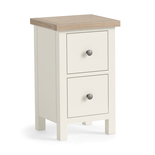 Modern Country Narrow Bedside - Coconut