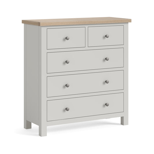 Modern Country 2/3 Chest - Grey