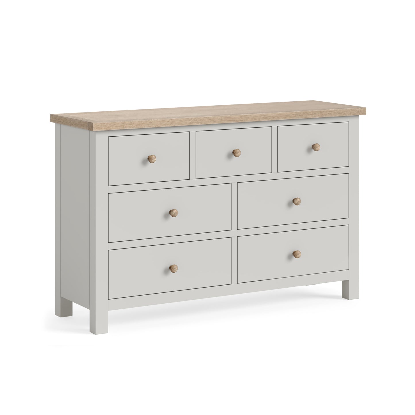Modern Country 3/4 Wide Chest - Grey