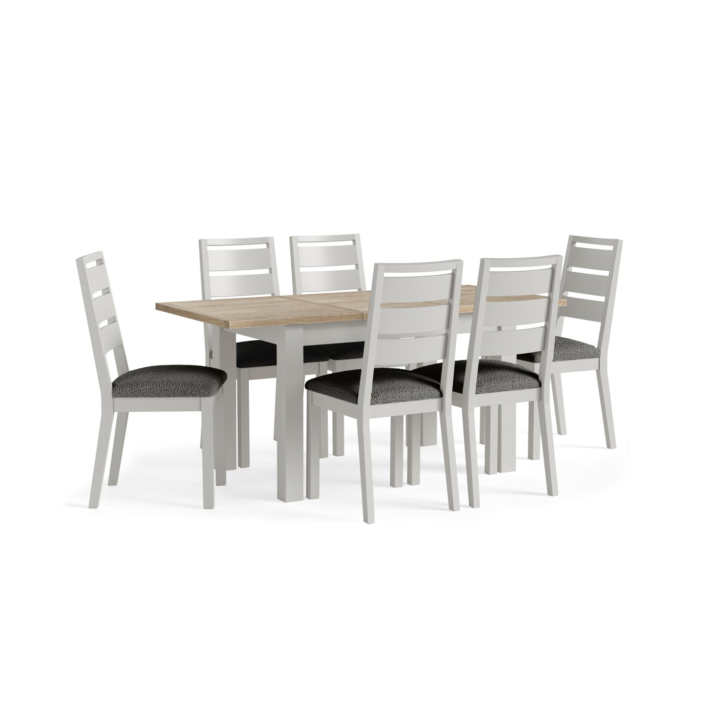 Modern Country Dining Chair - Grey