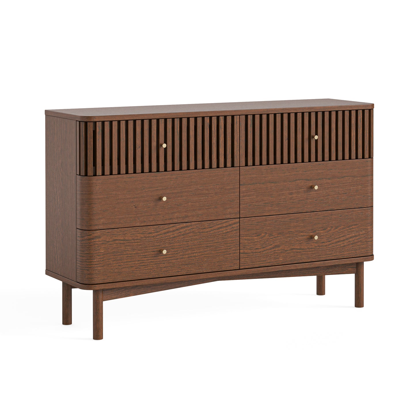 SOHO 6 DRWR Chest - Brown