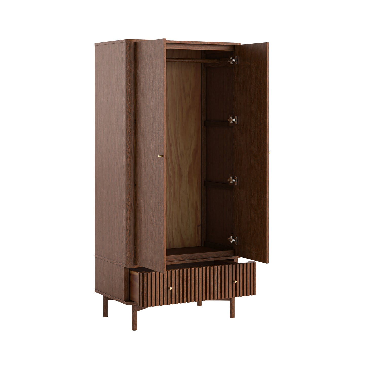 SOHO Gents Wardrobe - Brown