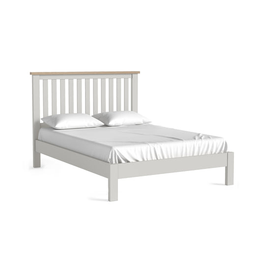 Modern Country 4'6 & 5' Beds - Grey