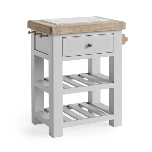 Salcombe Small Kitchen Island - Stone