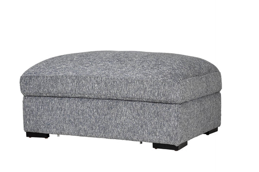 Stacey Storage Ottoman - Blue