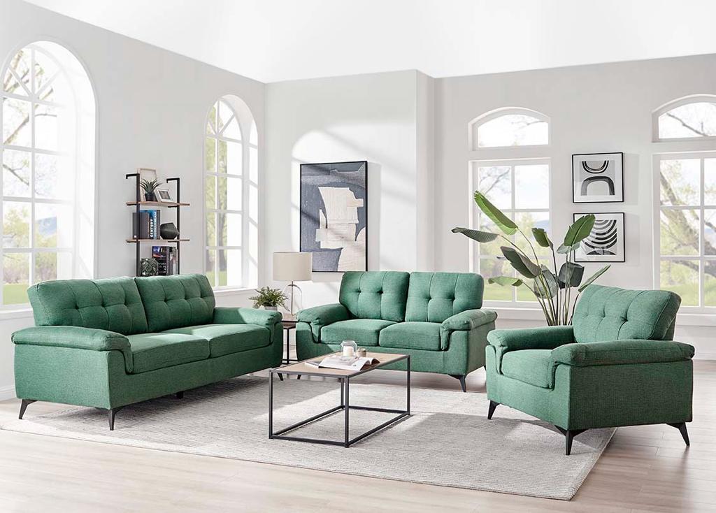 The Ottawa 3 Seater - Green