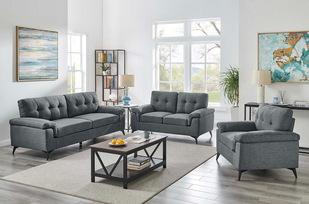 The Ottawa 3 Seater - Grey