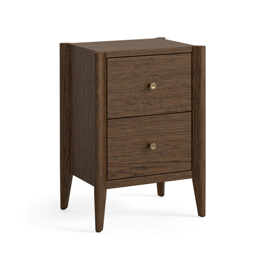 Paris Narrow Bedside - Brown