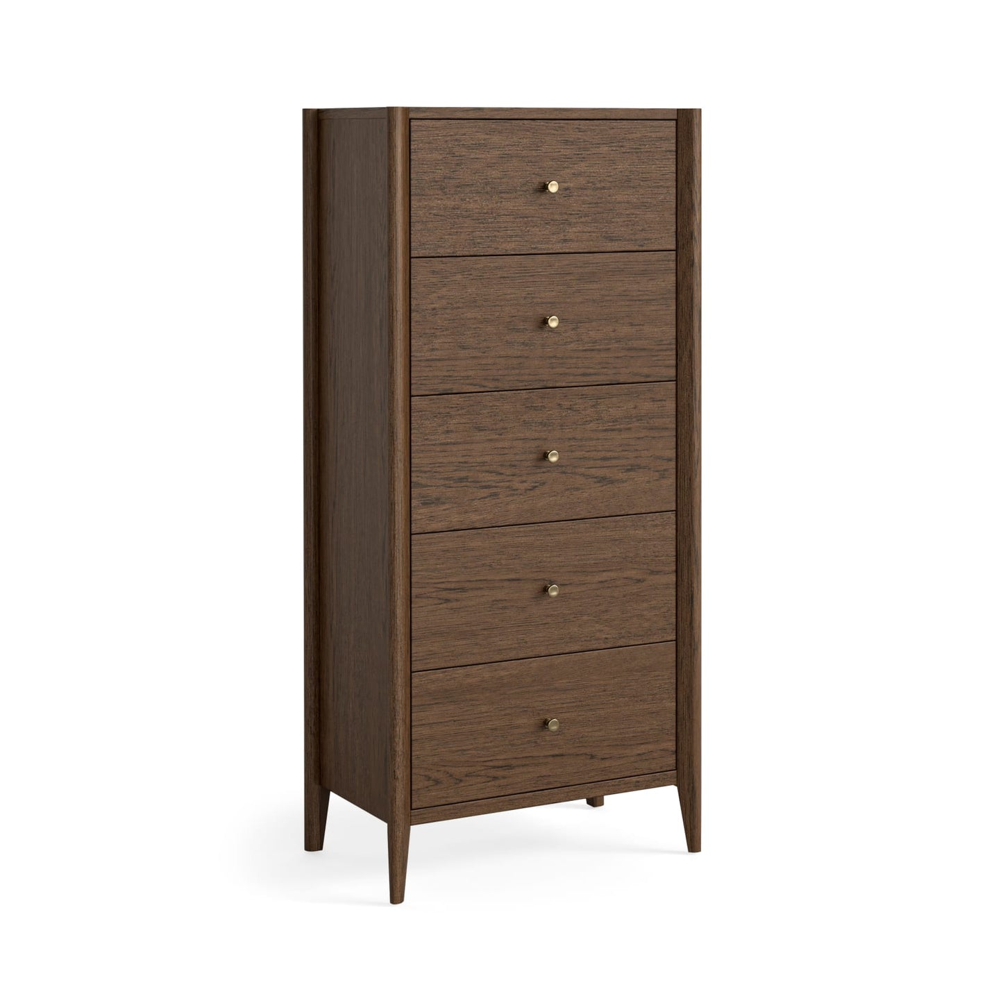 Paris 5 DRWR Tallboy - Brown