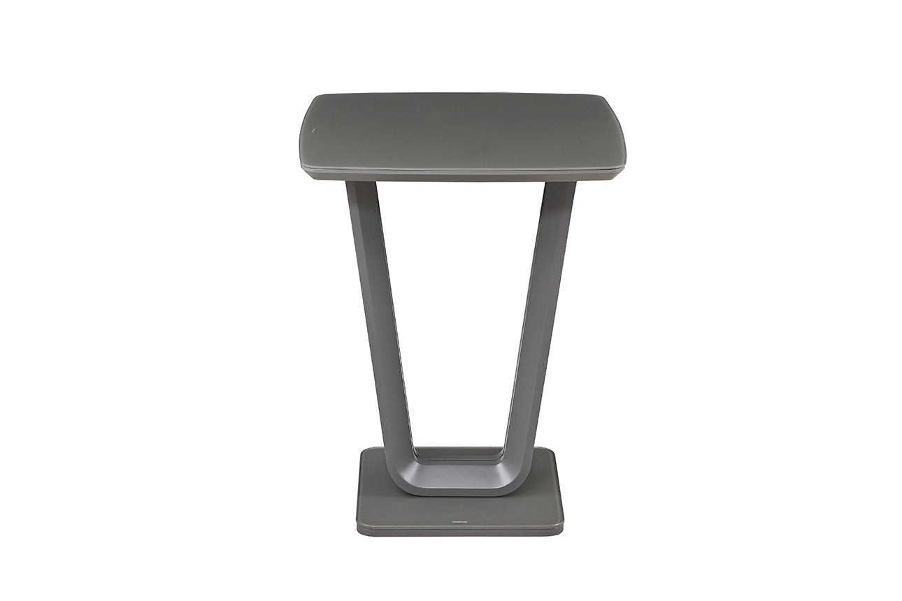 Lazzaro Bar Table - Graphite Grey