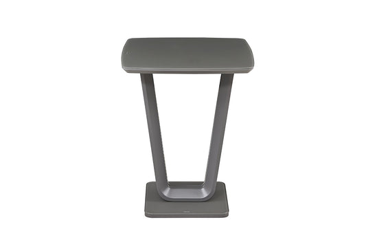 Lazzaro Bar Table - Graphite Grey