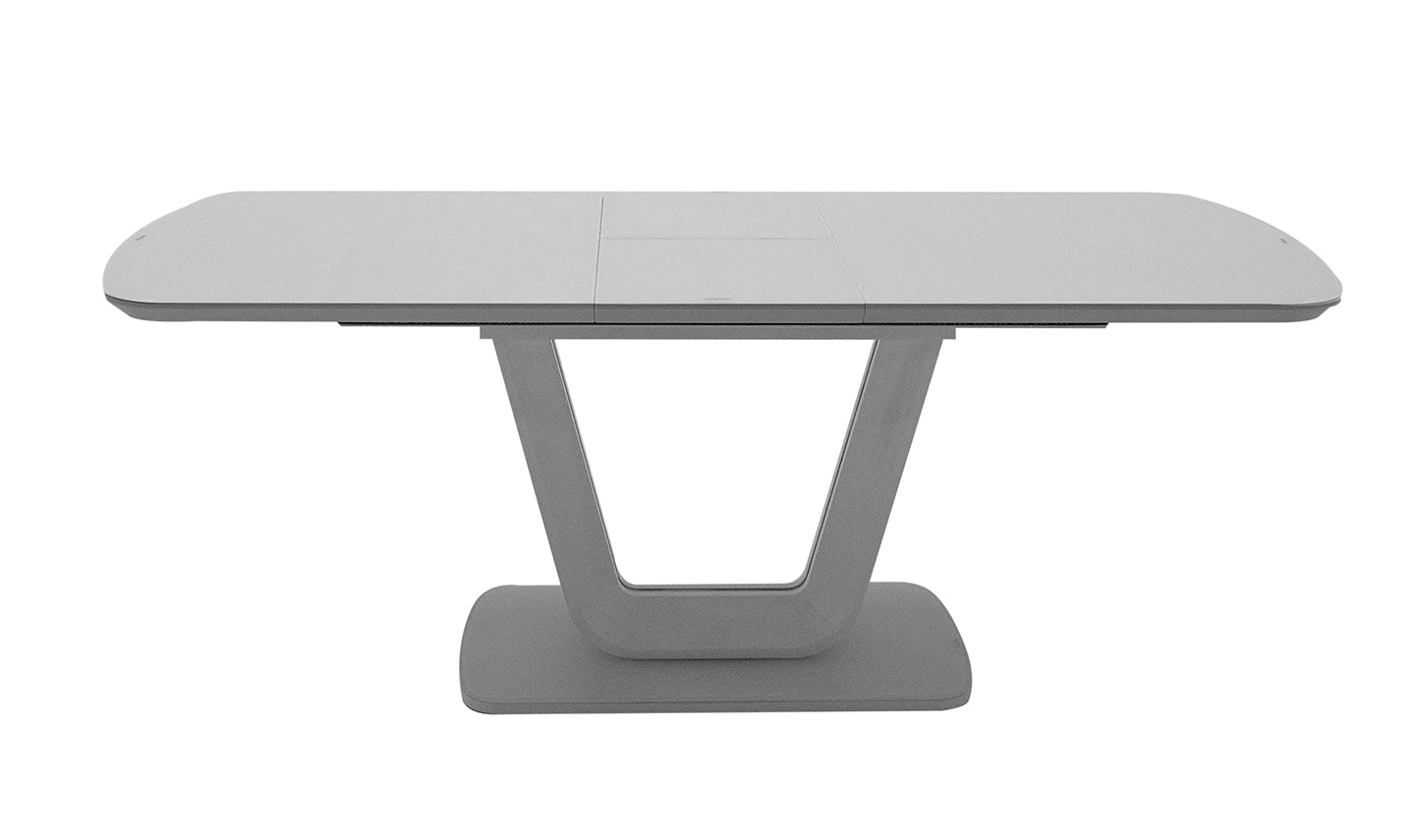 Lazzaro Ext. Dining Table - Light Grey