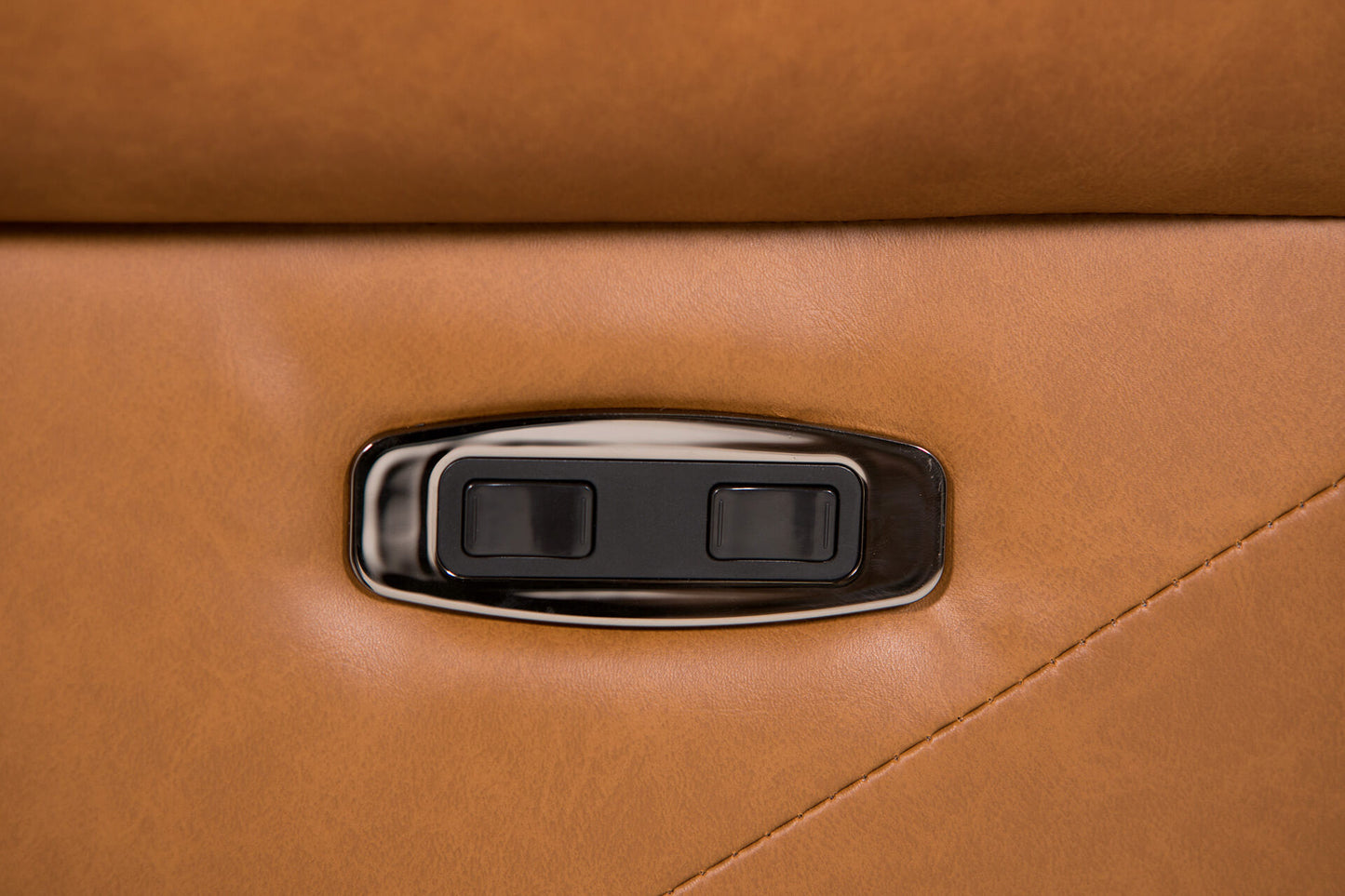 Leandro Electric Reclining Chair - Tan