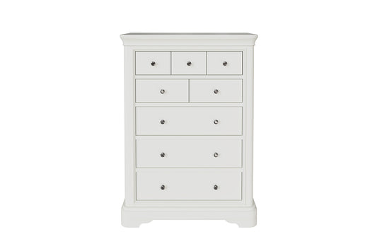 Mabel 8 Drawer Chest - White