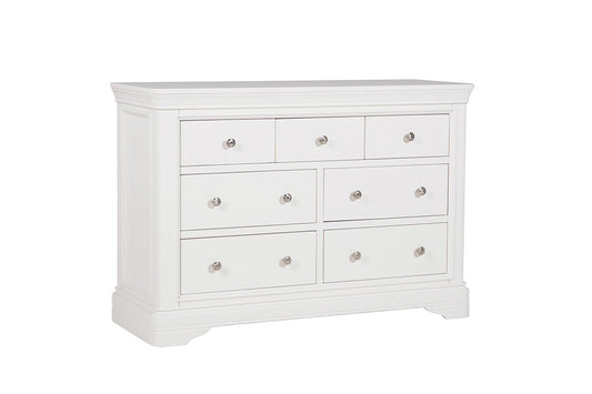 Mabel 7 Drawer Chest - White