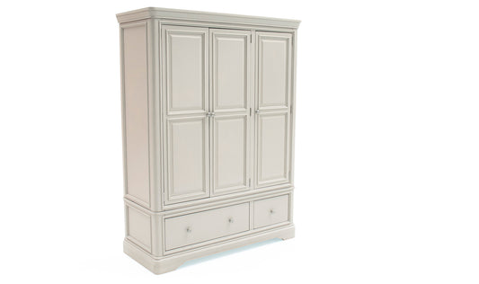Mabel 3 Door Wardrobe - Taupe