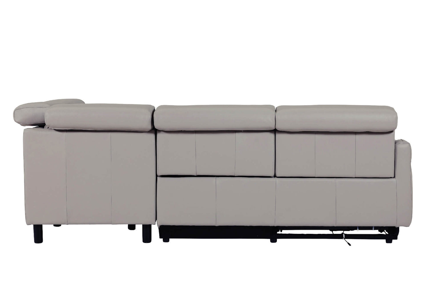 Nico Corner Group Electric Recliner - Stone
