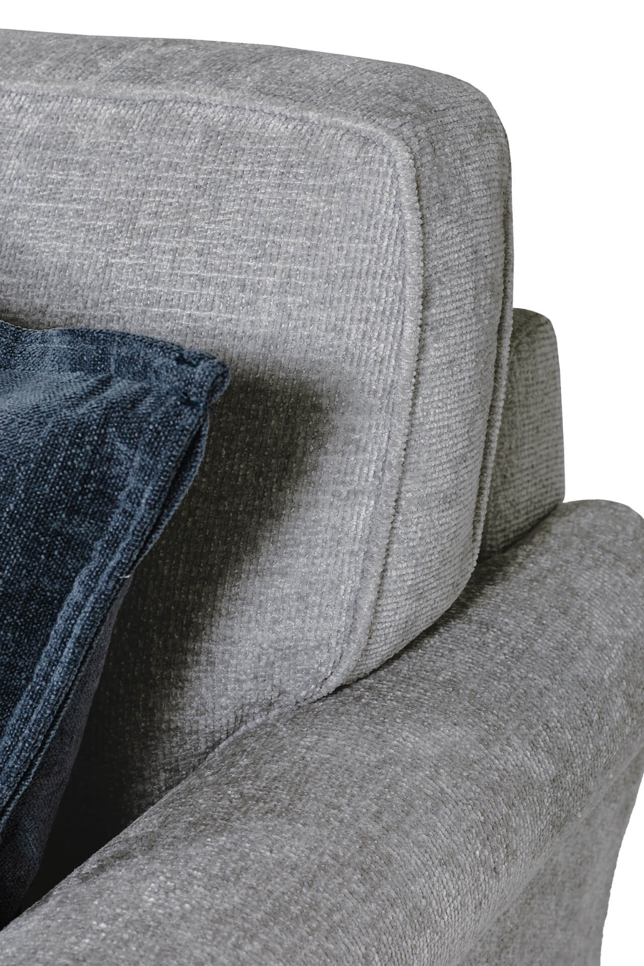 Pippa 3 Seater Sofa - Silver