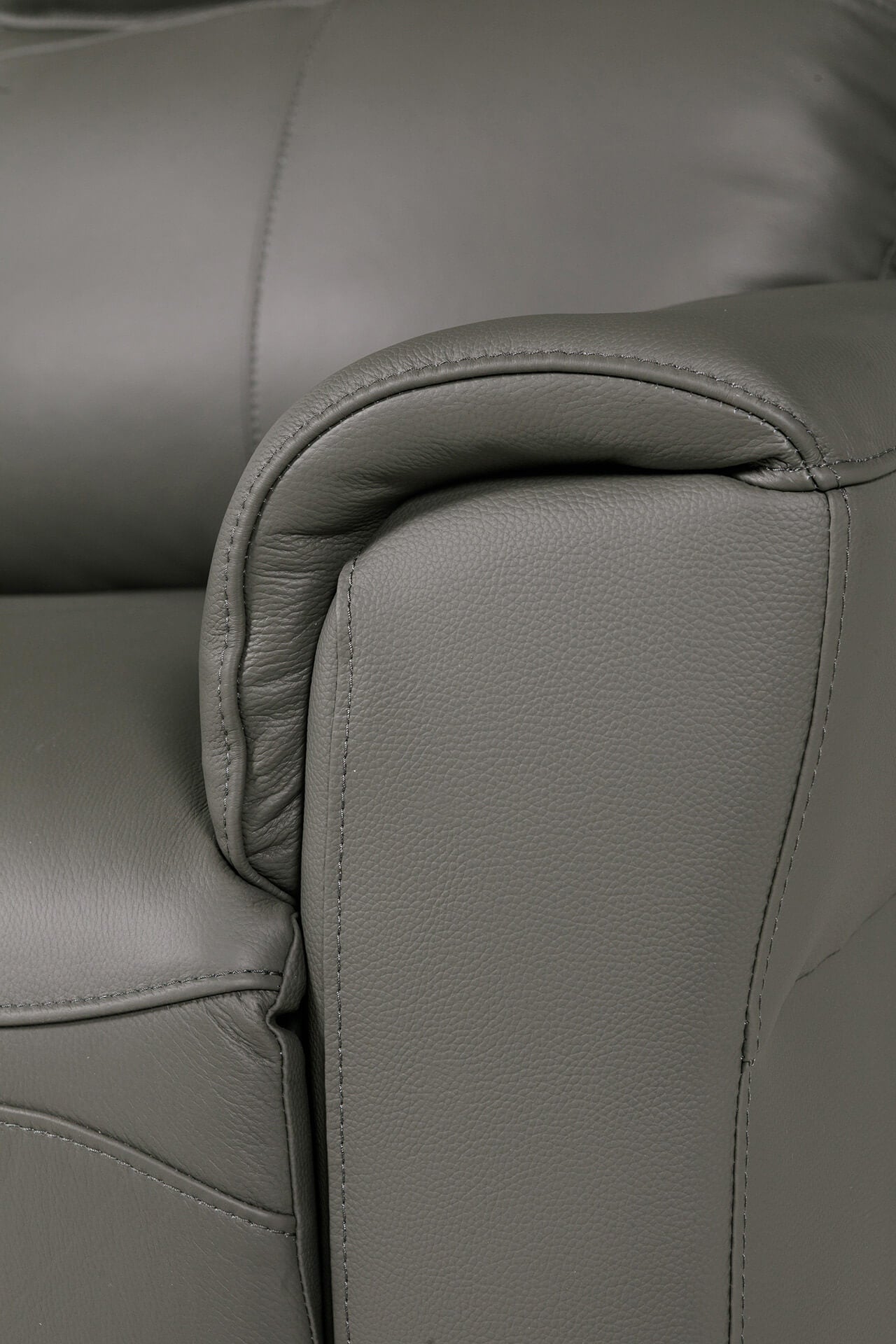 Russo 2 Seater Electric Recliner - Ash Leather
