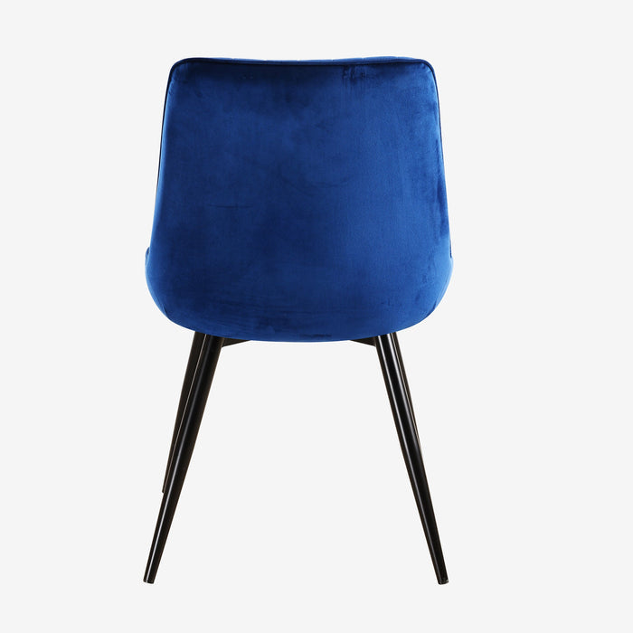 Rosa Dining Chair - Navy Velvet