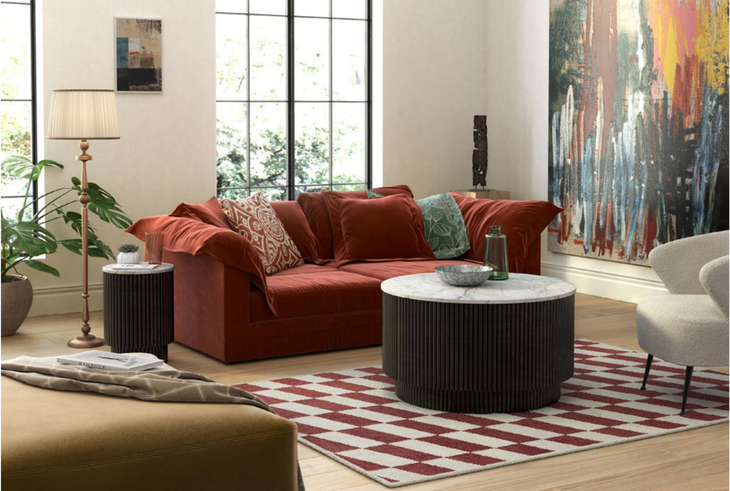 Lucas Side Table With Door
